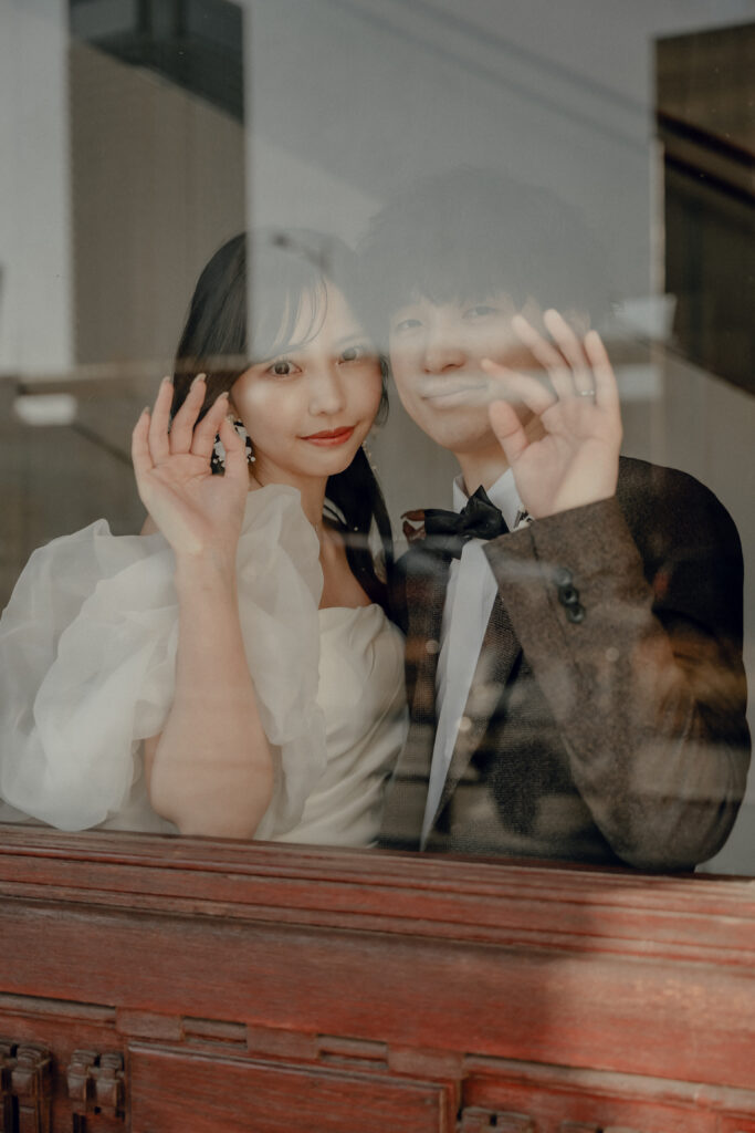 神戸元町旧居留地（MACHIRO)の前撮り事例