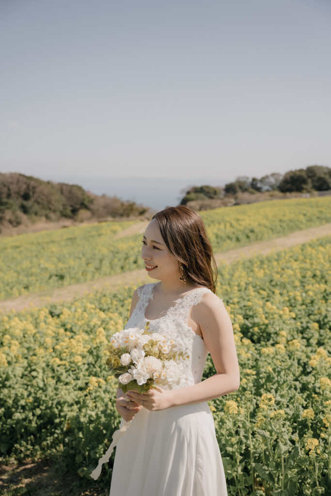 淡路島/あわじ花さじきの前撮り事例