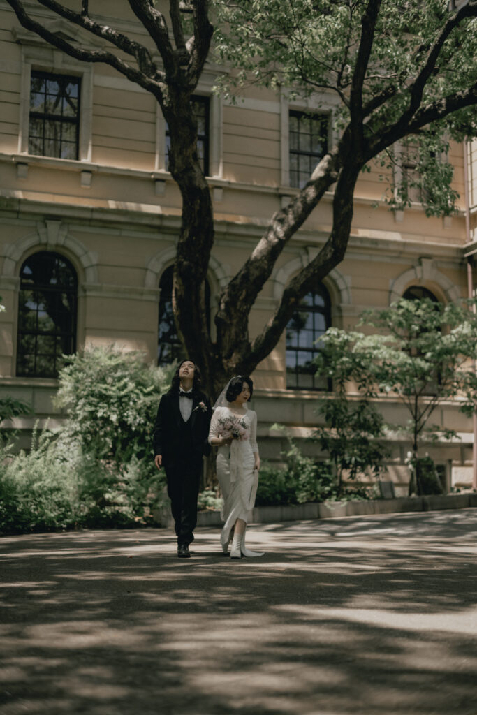 神戸元町旧居留地の前撮り事例