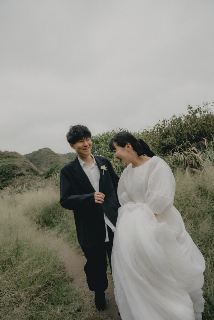 小浦海岸の前撮り事例