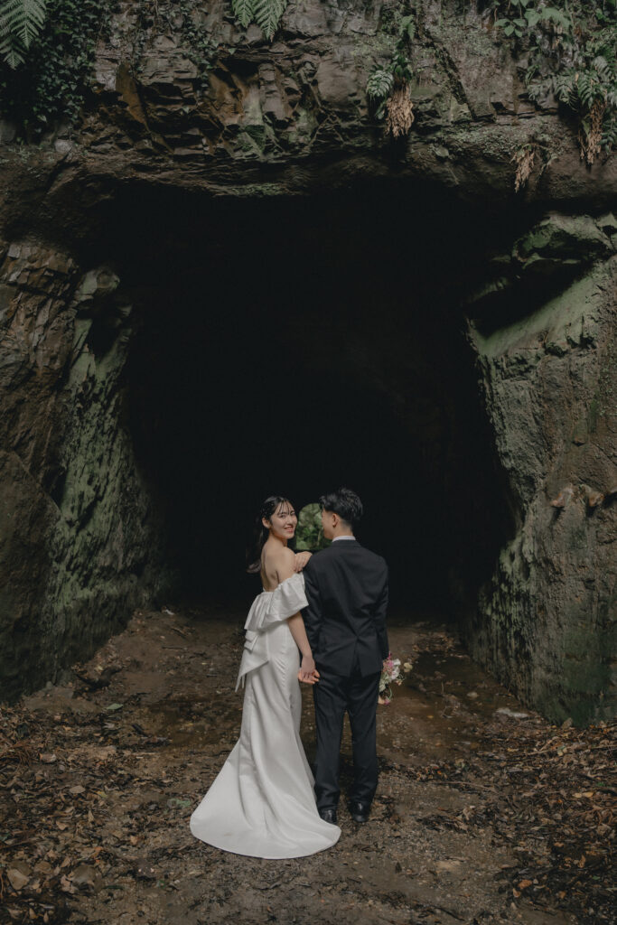 小浦海岸の前撮り事例