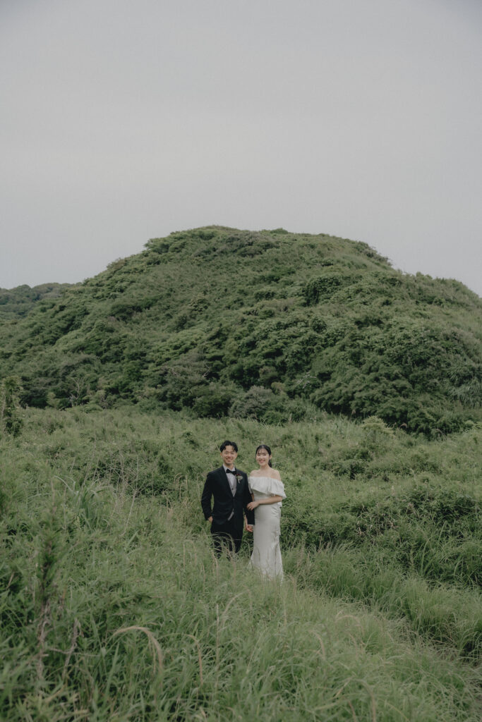 小浦海岸の前撮り事例