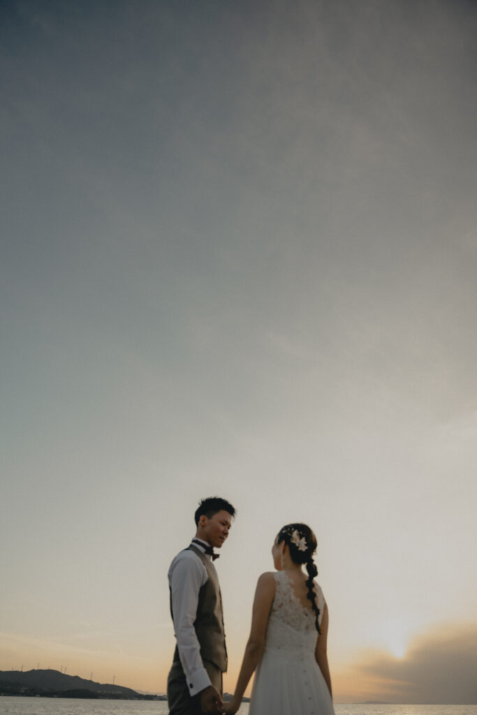 淡路島/慶野松原の前撮り事例