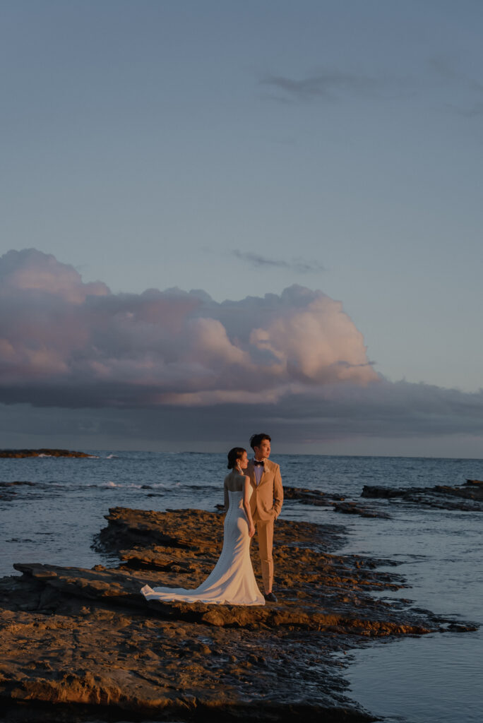 鳥毛洞窟の前撮り事例