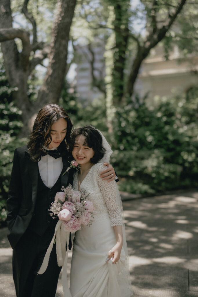 神戸元町旧居留地の前撮り事例