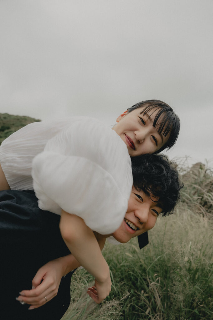 小浦海岸の前撮り事例