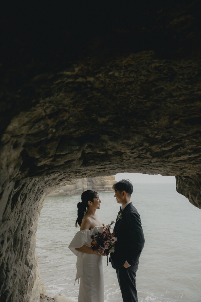 小浦海岸の前撮り事例