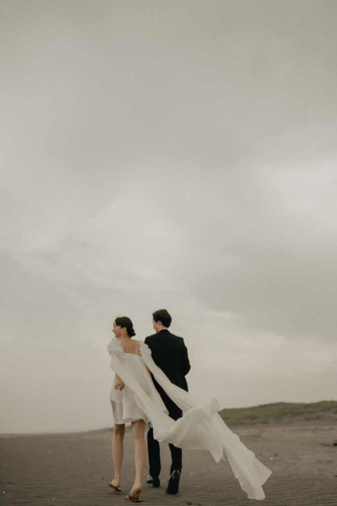 九十九里浜の前撮り事例