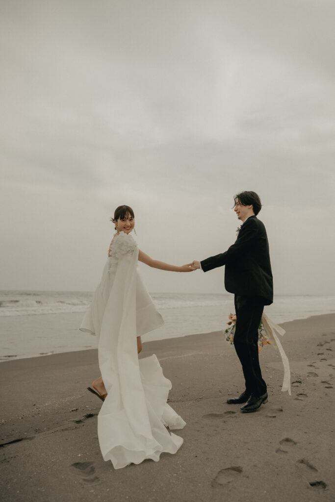 九十九里浜の前撮り事例