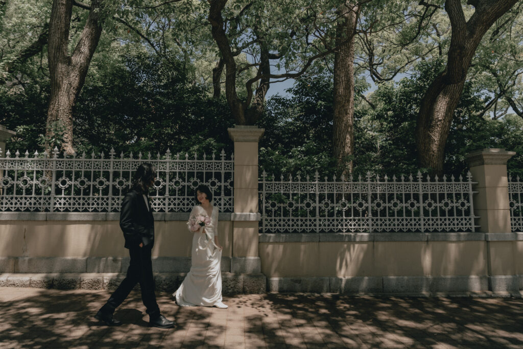 神戸元町旧居留地の前撮り事例