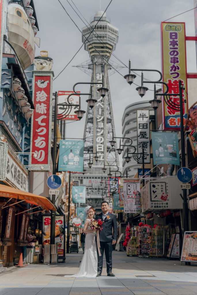 新世界/道頓堀/心斎橋の前撮り事例