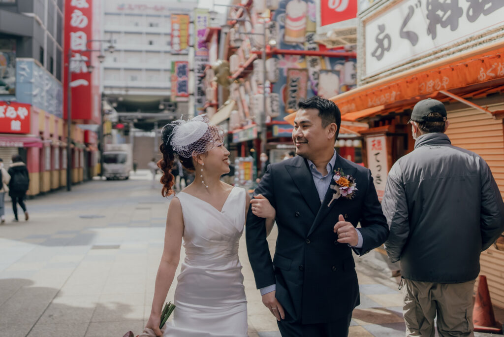 新世界/道頓堀/心斎橋の前撮り事例