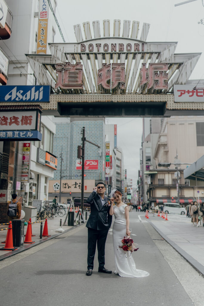 新世界/道頓堀/心斎橋の前撮り事例