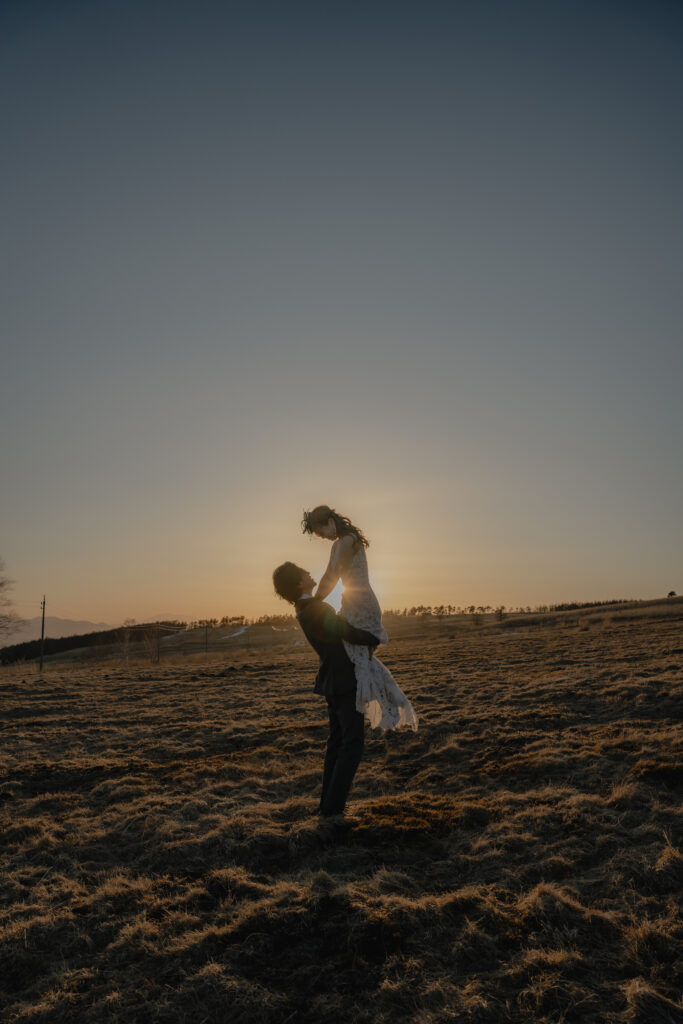 霧ヶ峰の前撮り事例