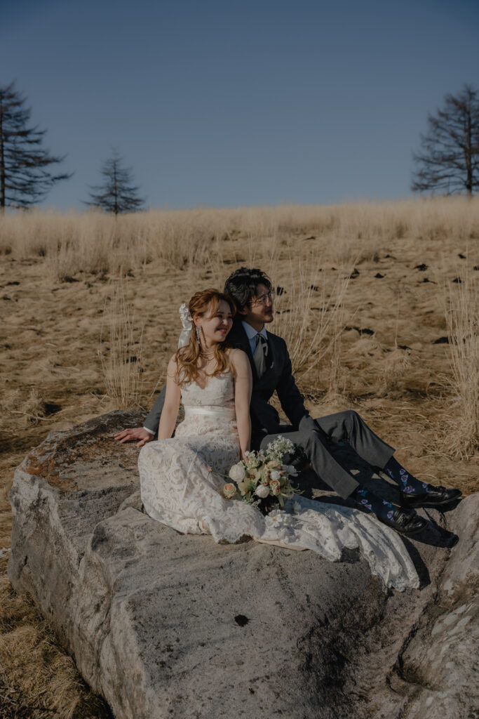 霧ヶ峰の前撮り事例