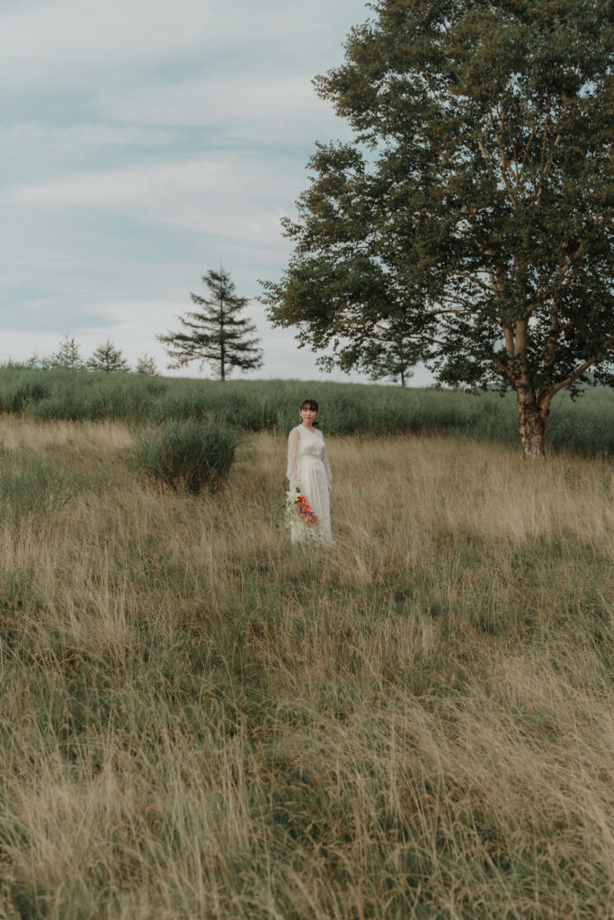 霧ヶ峰の前撮り事例