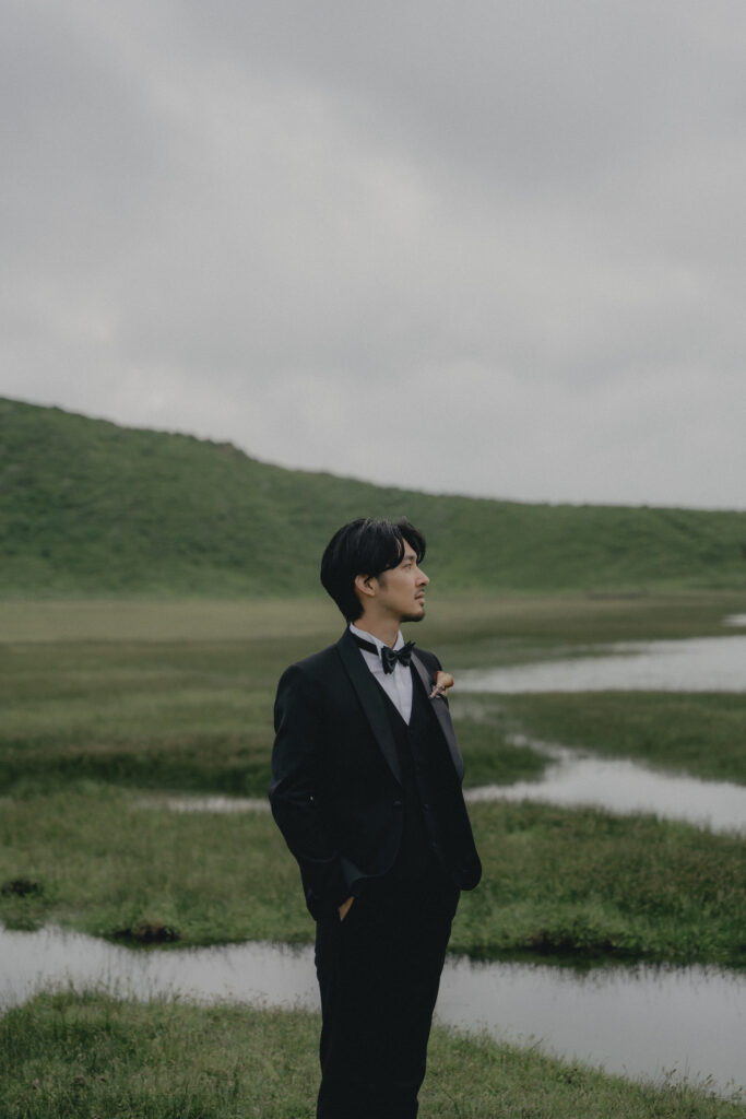 阿蘇（草千里ヶ浜）の前撮り事例