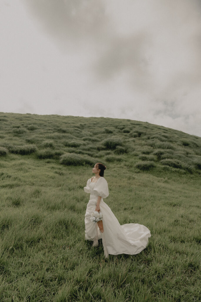 阿蘇（草千里ヶ浜）の前撮り事例