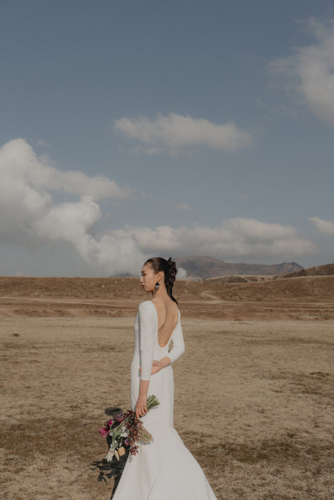 阿蘇（草千里ヶ浜）の前撮り事例