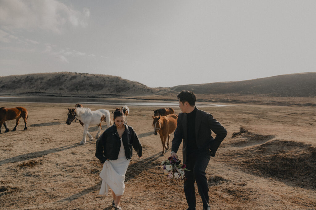 阿蘇（草千里ヶ浜）（SOOYE)の前撮り事例