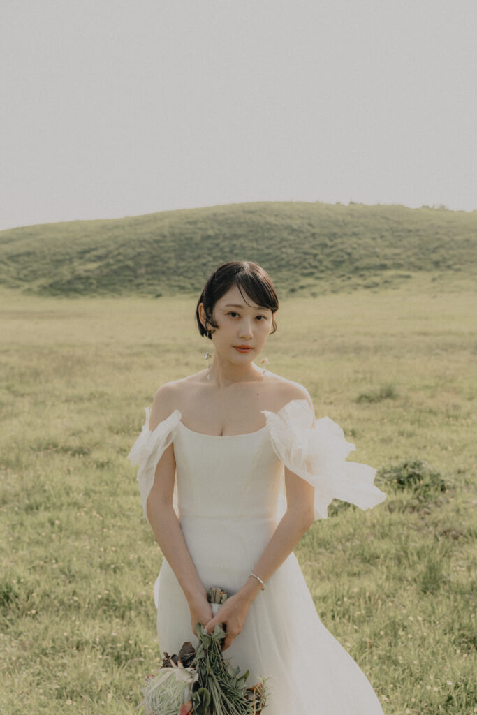 阿蘇（草千里ヶ浜）の前撮り事例