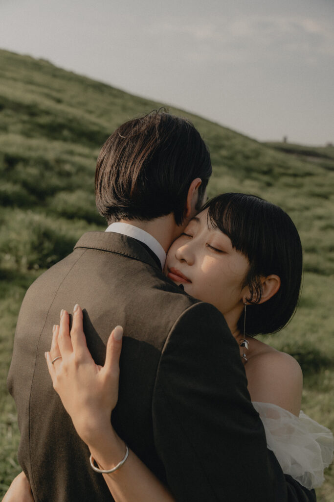 阿蘇（草千里ヶ浜）の前撮り事例