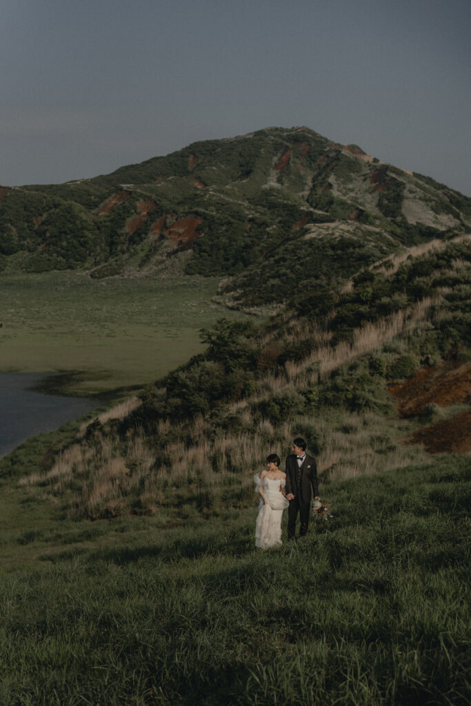 阿蘇（草千里ヶ浜）の前撮り事例
