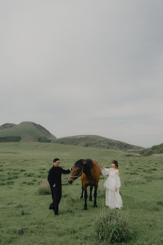 阿蘇（草千里ヶ浜）（SOOYE)の前撮り事例