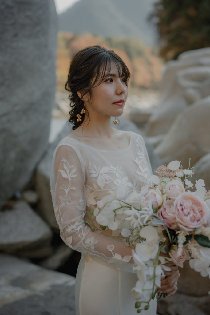 寝覚めの床の前撮り事例