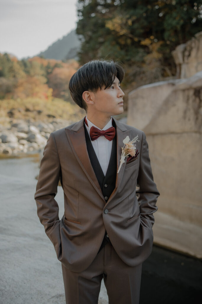 寝覚めの床の前撮り事例