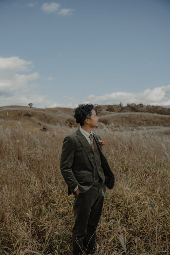 朝霧高原の前撮り事例