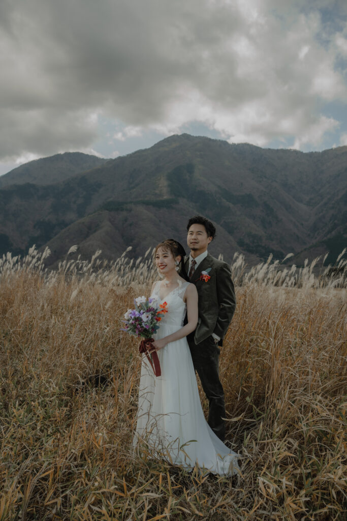 朝霧高原の前撮り事例