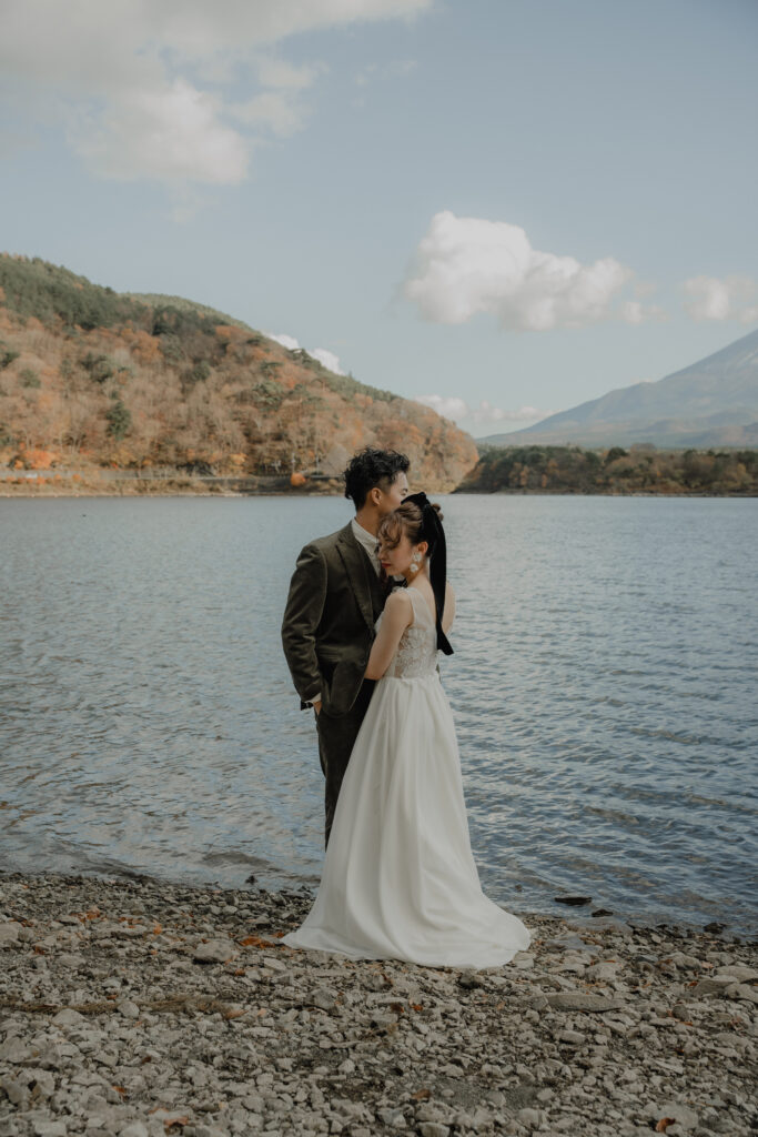 朝霧高原の前撮り事例