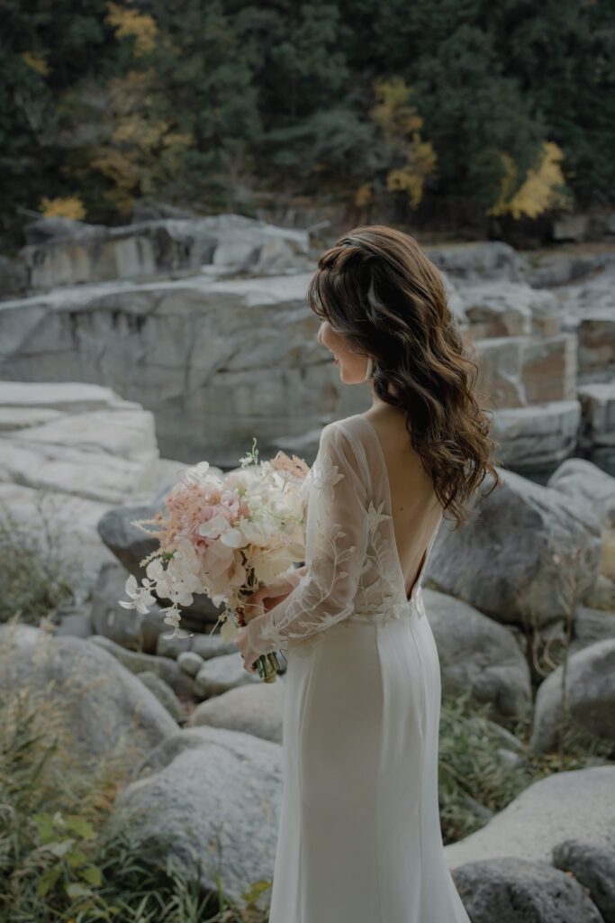 寝覚めの床の前撮り事例