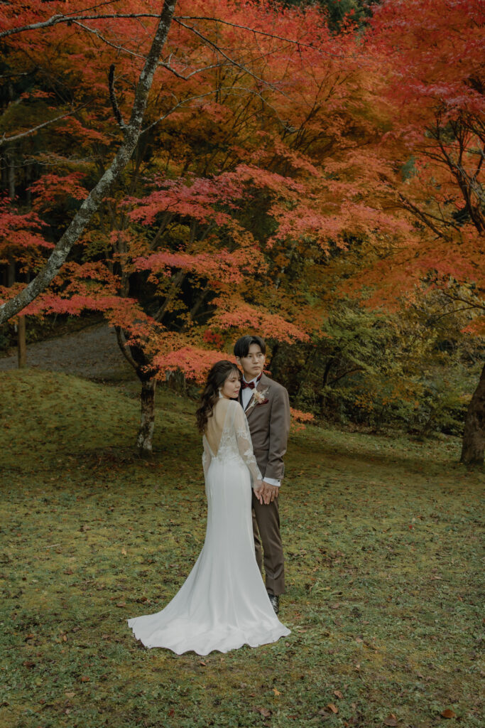 寝覚めの床の前撮り事例