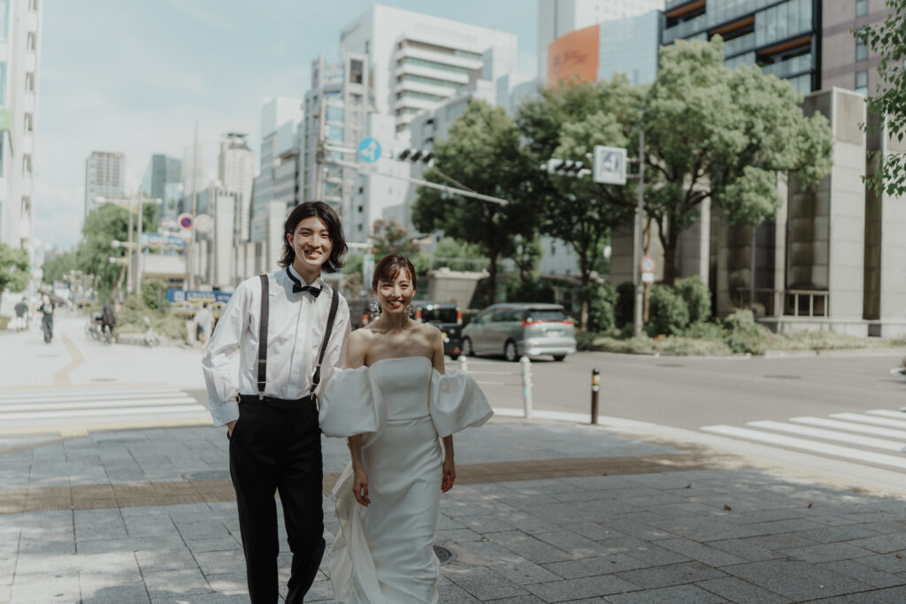 心斎橋・堀江の前撮り事例