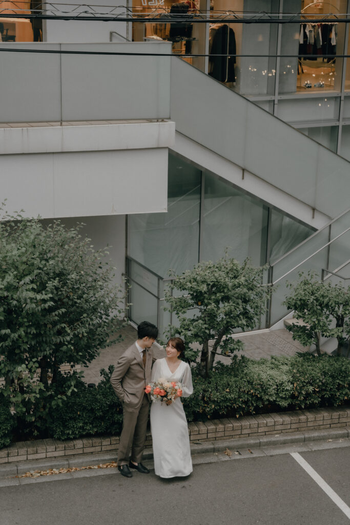 代官山の前撮り事例