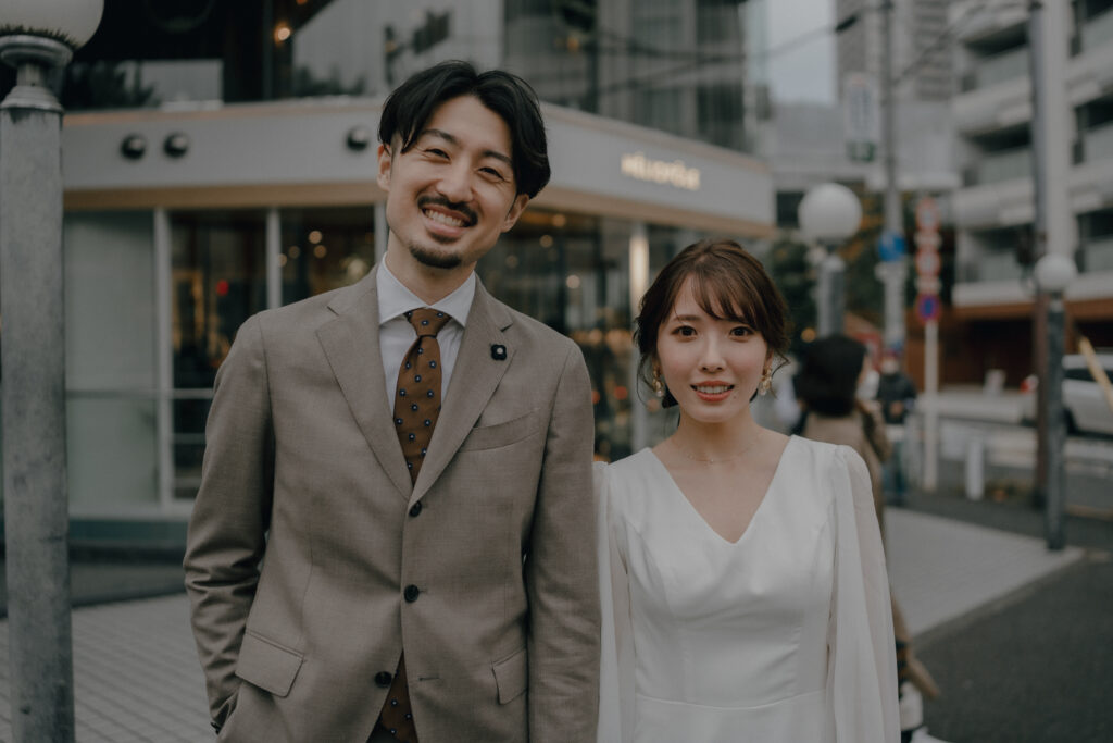 代官山の前撮り事例