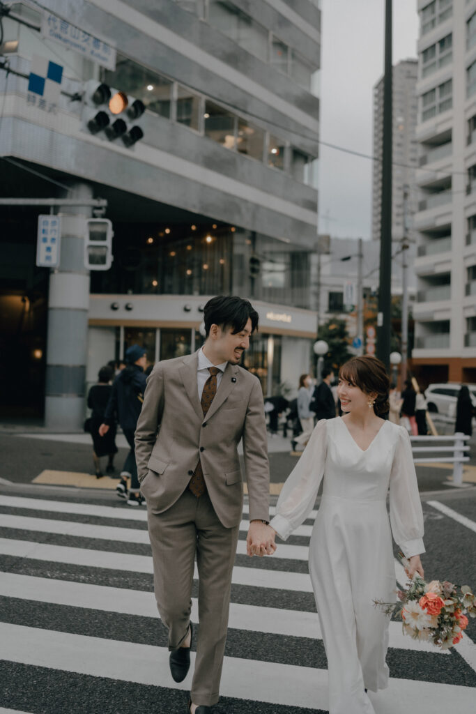 代官山の前撮り事例