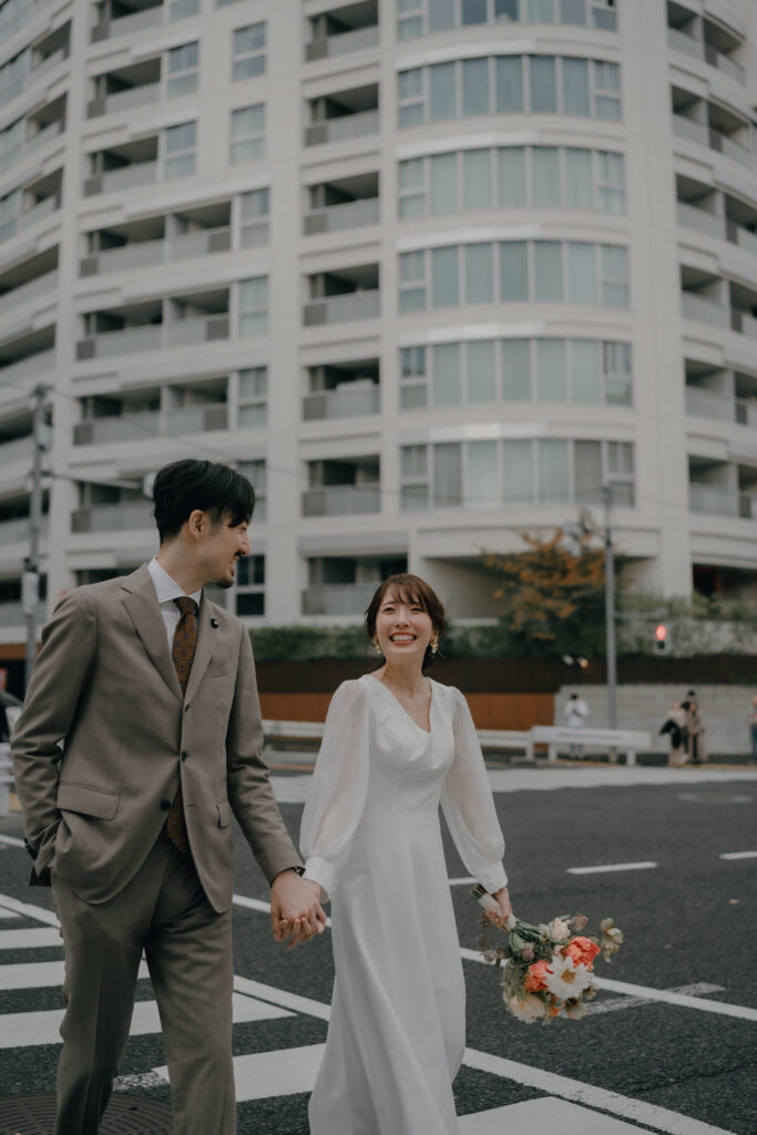 代官山の前撮り事例