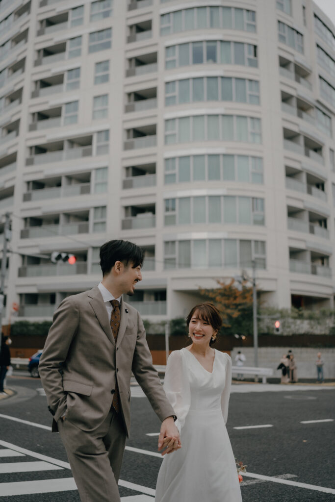 代官山の前撮り事例