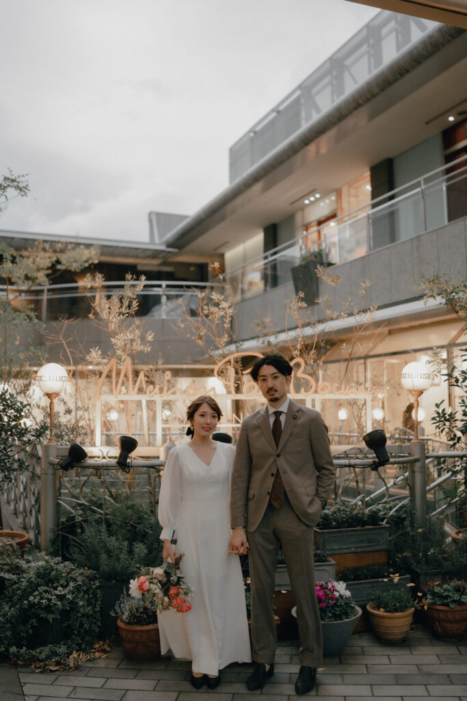 代官山の前撮り事例