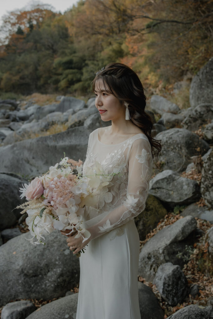 寝覚めの床の前撮り事例