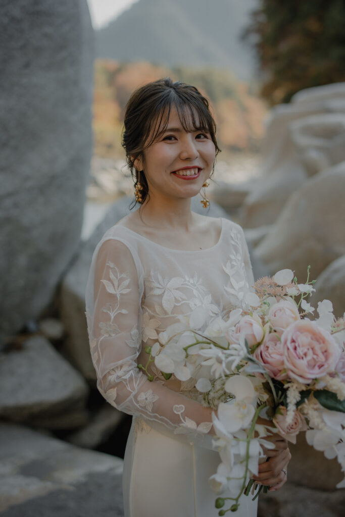 寝覚めの床の前撮り事例