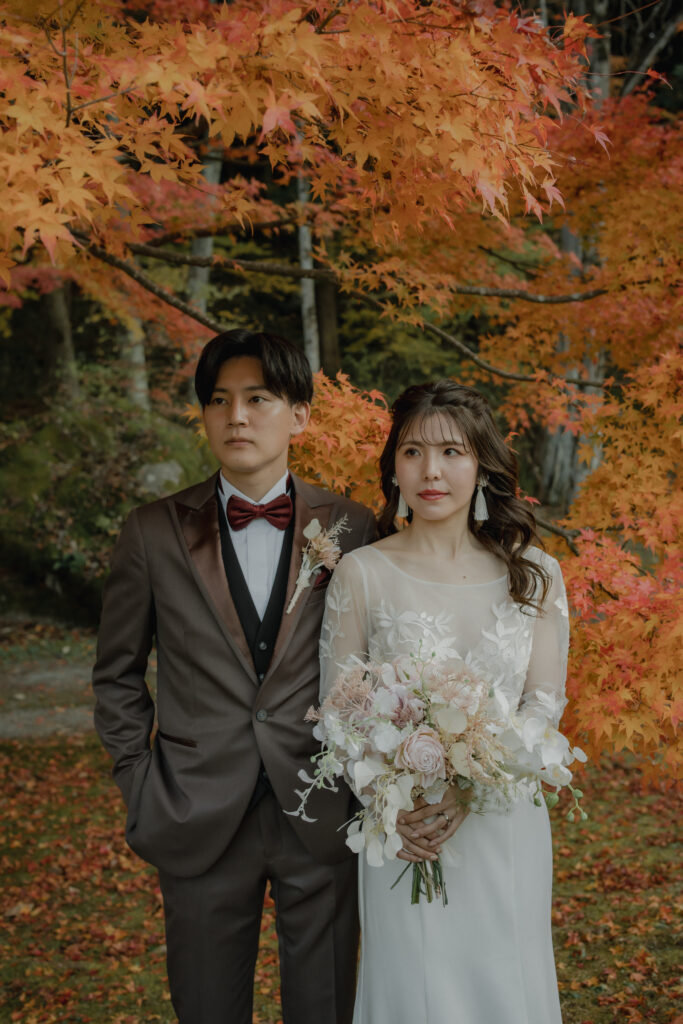 寝覚めの床の前撮り事例