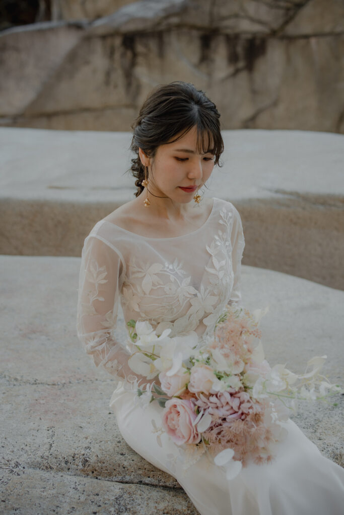 寝覚めの床の前撮り事例