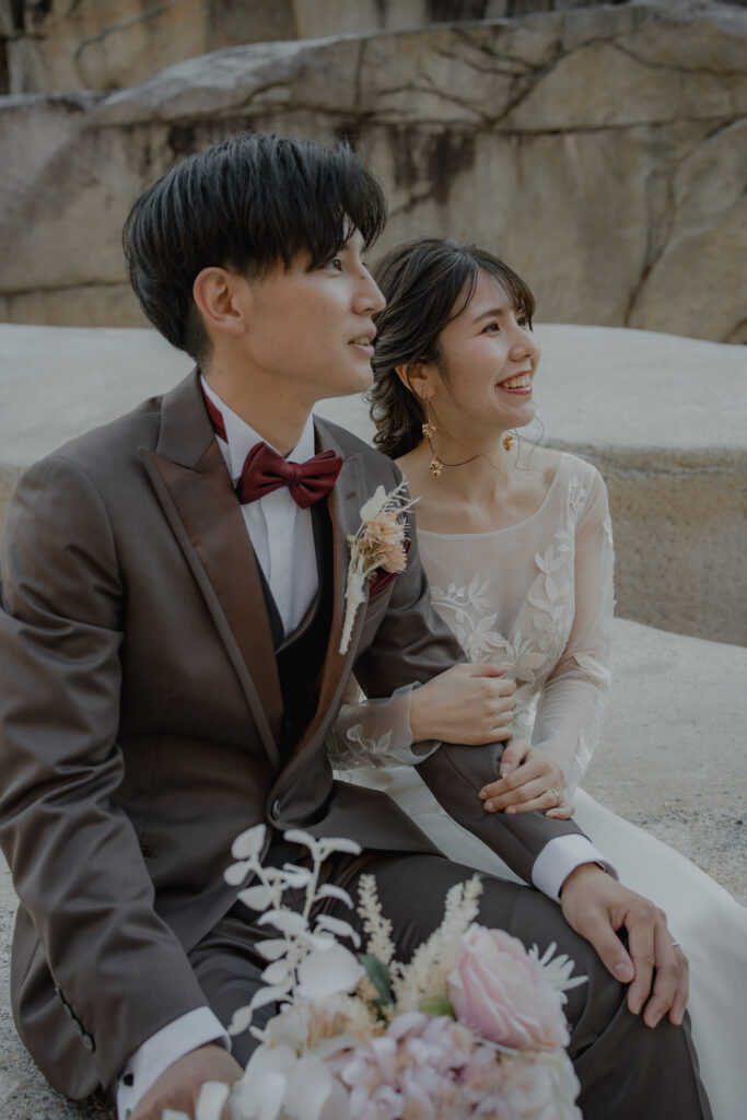 寝覚めの床の前撮り事例