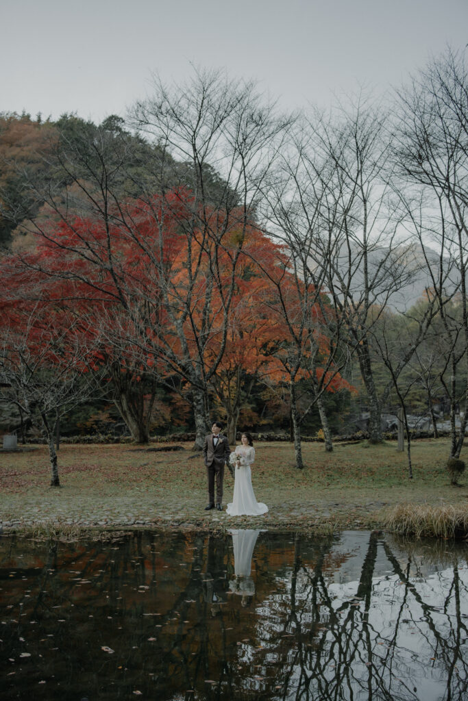寝覚めの床の前撮り事例