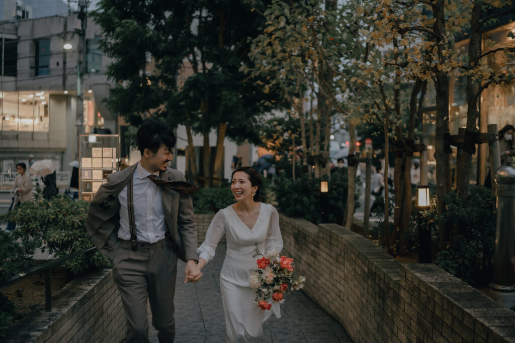 東京都・代官山でのロケーションフォト｜結婚式前撮りおすすめスポット