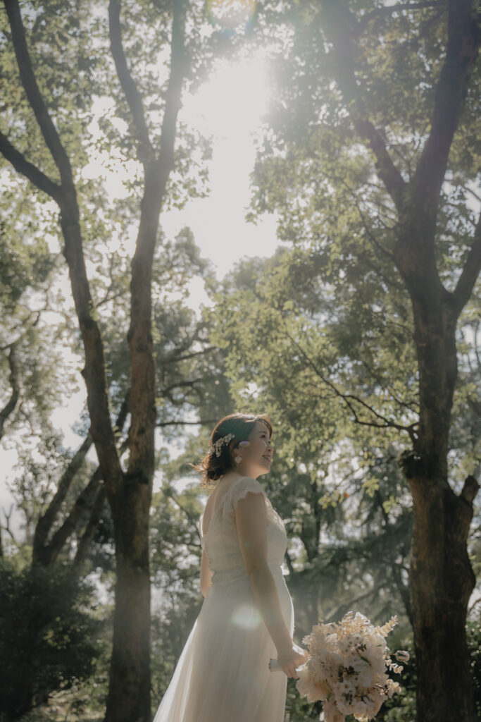 京都府立植物園の前撮り事例